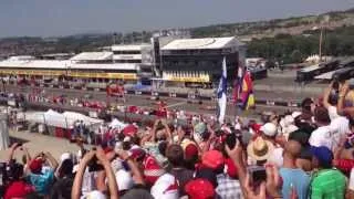 Hungarian F1 Grand Prix 2013 - Hungaroring, Budapest - Race Start