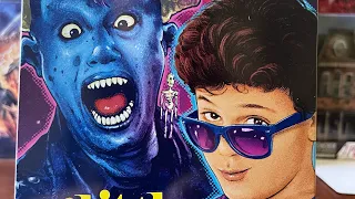 Little Monster steelbook blu ray vestron video unboxing wal mart