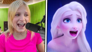 7 YouTubers Behind The Voices! (Ninja Kidz TV, Payton Delu, Frozen)