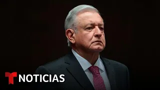 AMLO insiste en que su política contra la violencia ha funcionado en México | Noticias Telemundo