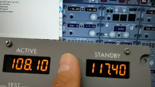 Boeing 737 Radio panel for flight simulator  with Prosim 737