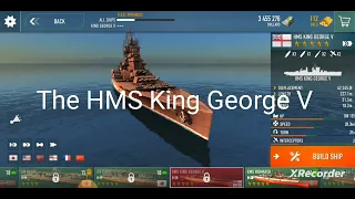 I built the HMS King George V