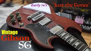 Vintage Original Gibson SG Standard (1973-74) "Just the Tones"