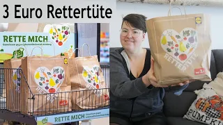 die 3 Euro Lidl Rettertüte im Test | 3,4 KG frisches Gemüse !?