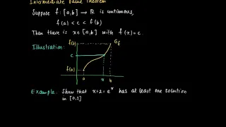 M 04 06 Intermediate Value Theorem (no proof)
