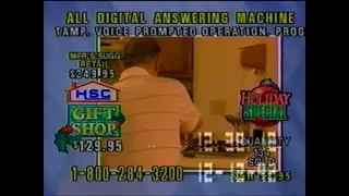 3 and a Half Hours of Home Shopping Club KHSC TV46 12-12-1992