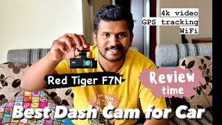 Red Tiger F7N | 4K video | GPS | WiFi | Best Dash Cam for Car | User review | മലയാളം | Vlog#175