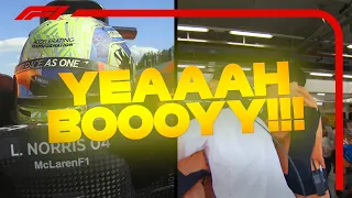 Lando Norris And McLaren Celebrate Podium | 2020 Austrian Grand Prix