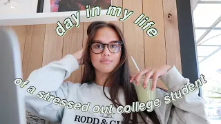 COLLEGE DAY IN MY LIFE *stressed edition* | The University of Texas at Austin