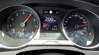 VW Passat B8 1.5 TSI (150HP) | ACCELERATION 0-200 km/h