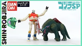 Bandai Movie Monster Series: Jet Jaguar β & Salunga | Double Review