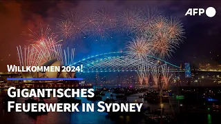 Gigantisches Silvesterfeuerwerk in Sydney | AFP