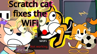 Scratch cat fixes the WiFi