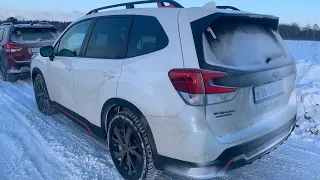 Рубилово на новом Форике - Бабах! / крепкий Subaru Forester Sport 2022