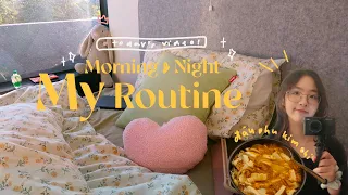 DU HỌC ÚC - MY MORNING AND NIGHT ROUTINE | Mình làm gì vào một ngày tự học tự chạy deadline?  ;-;