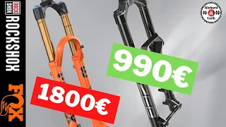 FOX vs ROCKSHOX I  Čo Je Lepšie a Akú Si SPRÁVNE Vidlicu Vybrať Na Horský Bicykel?/ BIKE ACADEMY