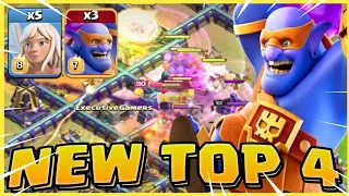 NEW TOP 4 SUPER BOWLER ATTACK - BEST TH15 Attack Strategy (Clash of Clans)