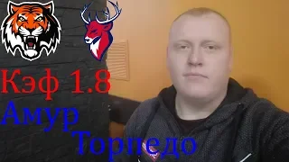 Амур - Торпедо / КХЛ / прогноз и ставка на хоккей