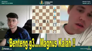 Magnus Kalah, Penonton Senang !! || Firouzja Vs Carlsen || Grandfinal CCT Chess com Classic 2024