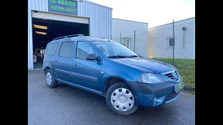 dacia logan mcv lauréate 1.5 dci 70 ch 7 pl