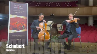 SCHUBERT - Sanctus (Infinity ♾️ Strings). Dúo Violín & Cello