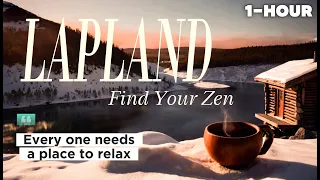 1-Hour Ambient Study Music: Finnish Lapland - Find your Zen ❄️ Meditation❄️Focus❄️Stress Relief ❄️