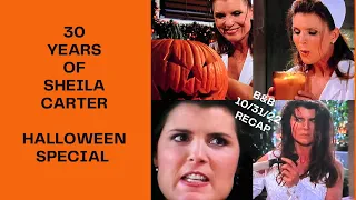 RECAP October 31st 2022 | The Bold & The Beautiful | LAUREN CROSSOVER FROM Y&R AND 30YRS OF SHEILA!