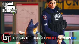 GTA 5 LSPDFR - Transit Police [AI Voiceovers] [103]