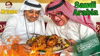 Unseen Arabic Village Sofra in Saudi Arabia- FULL DAY of Eating Saudi Food in Riyadh