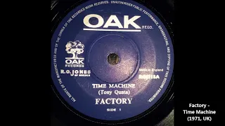 Factory - Time Machine (1971, UK)