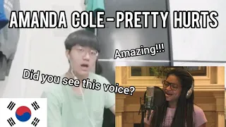 Korean reacts to Amanda Cole - Pretty Hurts (Beyonce) | REACTION