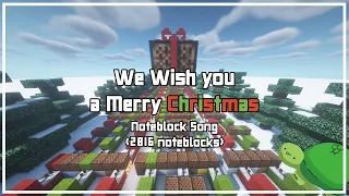 We Wish You a Merry Christmas Note Block Song(2816 Note Blocks)