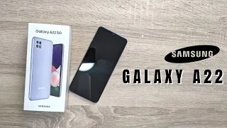 Samsung Galaxy A22 5G | Unboxing and first impressions