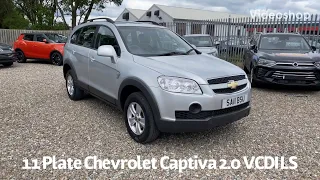 11 Plate Chevrolet Captiva 2.0 VCDI LS