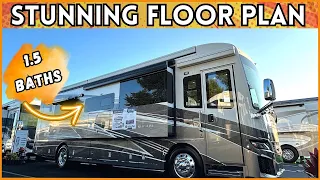 The Nicest 35' Foot Motorhome Interior On The Market -- 2024 New Aire!