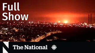 CBC News: The National | Gaza offensive, Buffy Sainte-Marie, Airline compensation