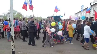 Луза  День Победы  9 мая 2016 года в Лузе