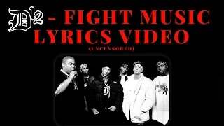 D12 - Fight Music LYRICS VIDEO (Uncensored/Explicit)