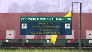 Finals 50m Rifle Prone Men - ISSF Rifle&Pistol World Cup Final 2012, Bangkok (THA)