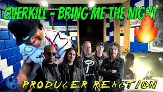 OVERKILL   Bring Me The Night OFFICIAL MUSIC VIDEO - Producer Reaction