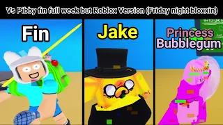 Vs Pibby fin full week but in Roblox (Friday night bloxxin)