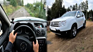 Renault Duster 2.0  POV Test от первого лица / test drive from the first person