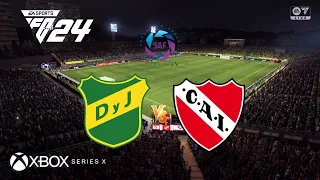 EA FC 24 - Defensa y Justicia vs Independiente | Liga Argentina 2024 | NextGen [4K-60]