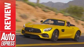 Mercedes-AMG GT C Roadster review - Storming convertible AMG let loose in Arizona