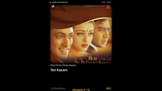 Hum Dil De Chuke Sanam |title song | ajay devgan | aishwarya rai | salman khan | kavita krishnmurti