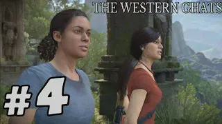 UNCHARTED THE LOST LEGACY Walkthrough Gameplay Part 4  - The Western Ghats (PS5 Remastered)