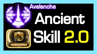 Avalanche [2.0] Ancient Skill / New Gauge% info (5 skills) / Dragon Nest Korea (2023 July)