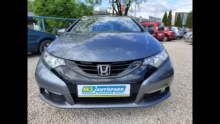 Honda Civic Tourer 1.6 i-DTEC Lifestlye Teszt - Bemutató