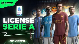 Licensed Serie A Teams For FC 24 ( Napoli , Roma , Atalanta, Lazio ) TU14