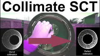 How to Collimate a SCT Telescope??? Do it the SAFE and EASY way!